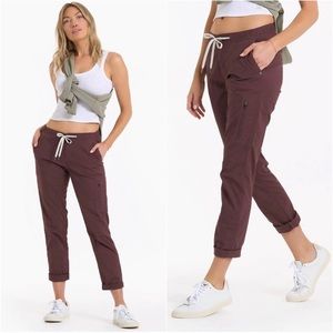 Women's Vuori Rip Stop Pants Chestnut Size Medium